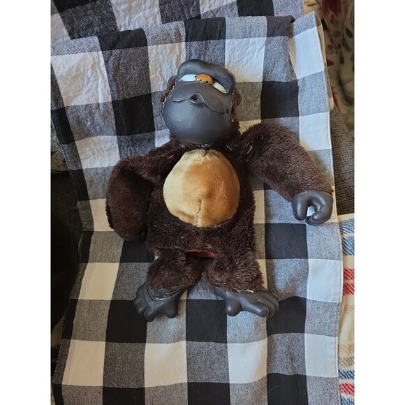 2-‎ Vintage Gorilla Monkey Plush Rubber Face Hands Feet Golf Head Covers READ - Picture 7 of 12